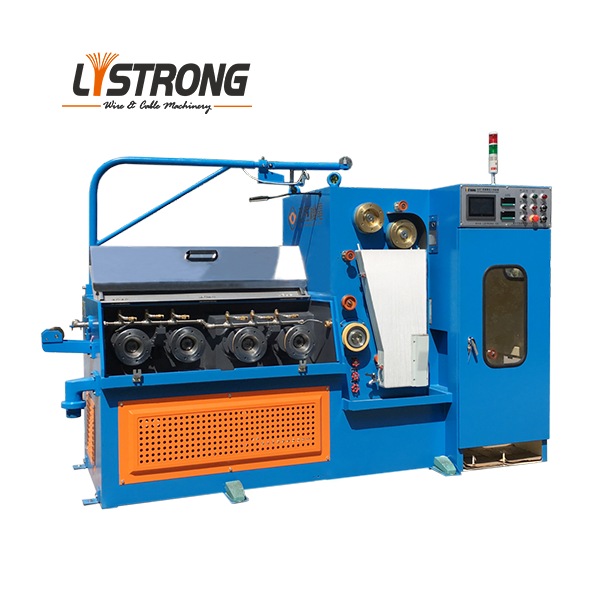 24DT Fine wire drawing machine with online annealer