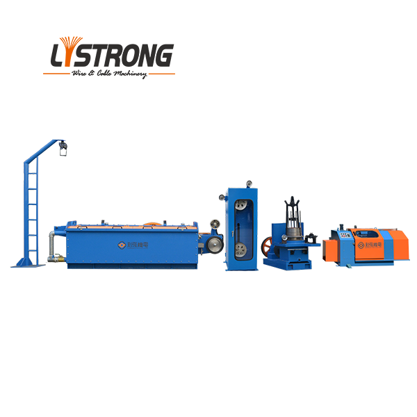 Wet wire drawing machine