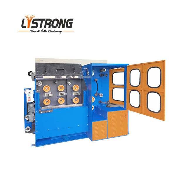 Saw wire drawing machine
