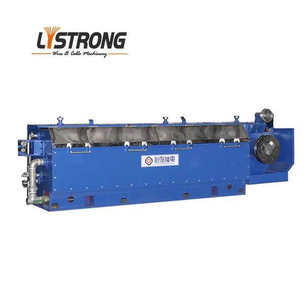Rod Breakdown Machine with drop coiler