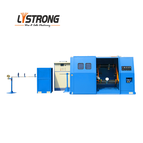 Horizontal high speed frame single twister